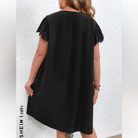 Black dress BRAND NEW no tag - Picture 2 of 6